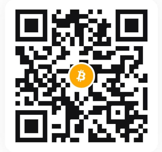 Bitcoin donation QR code